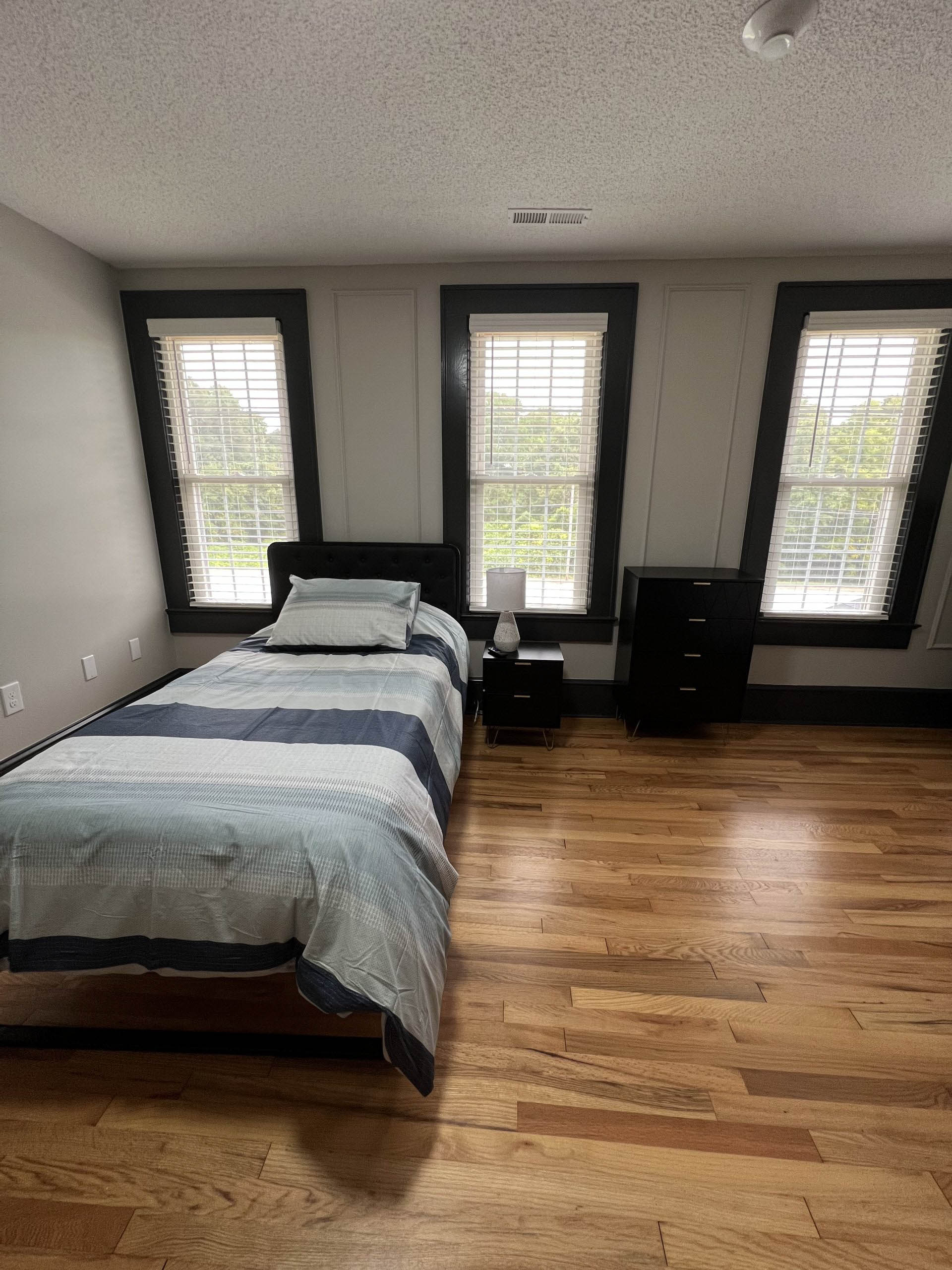 A view of a bedroom at our addiction treatment center near Spartanburg.