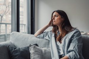 A woman struggles with self-medicating habits.